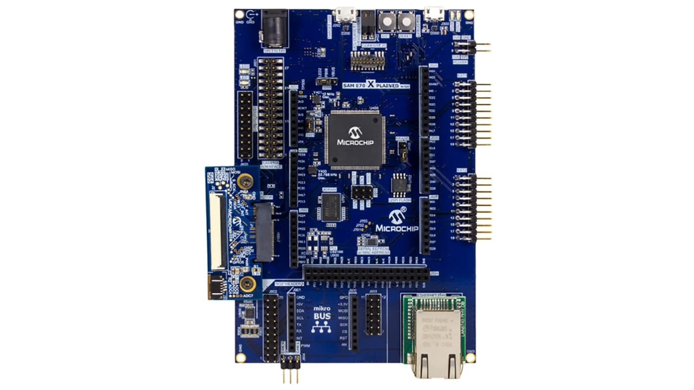 Microchip SAM E70 Xplained Ultra Evaluation Kit, Arduino Compatible Board