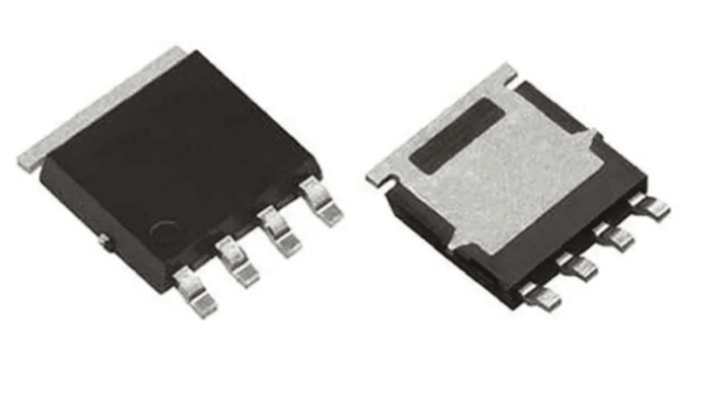MOSFET Vishay SQJ208EP-T1_GE3, VDSS 40 V (Canal 1), 40 V (Canal 2), ID 20 A, 60 A, PowerPAK SO-8L doble de 6 pines,