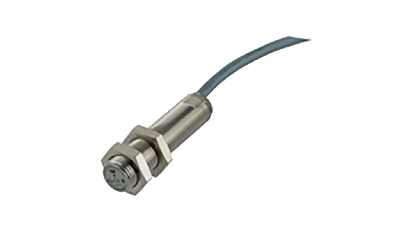 Carlo Gavazzi Inductive Barrel-Style Proximity Sensor, M12 x 1, 4 mm Detection, PNP & NPN IO-LINK Output, 10 →