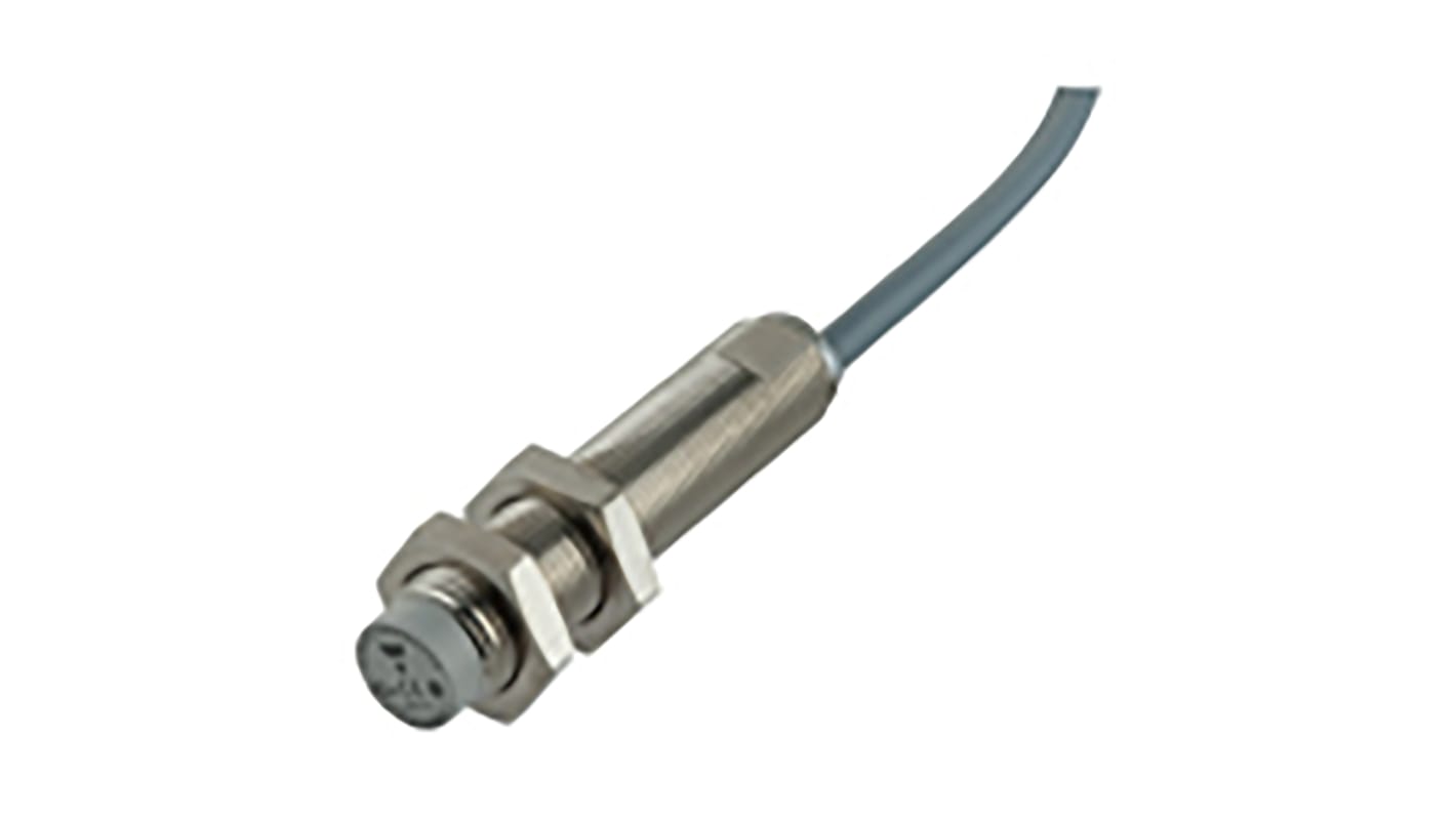 Carlo Gavazzi Inductive Barrel-Style Proximity Sensor, M12 x 1, 8 mm Detection, PNP & NPN IO-LINK Output, 10 →