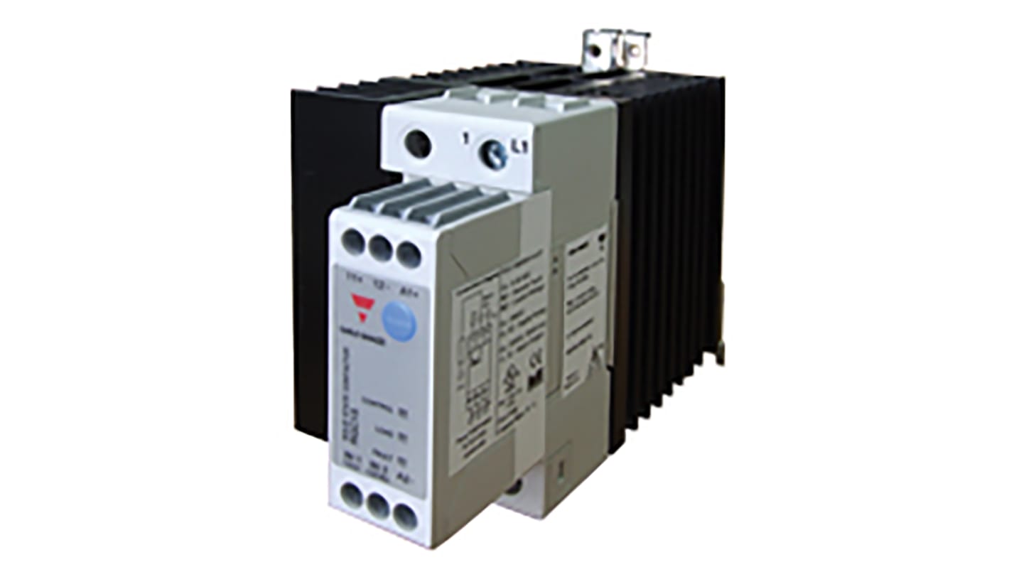 Carlo Gavazzi RGC1S Series Solid State Relay, 65 A Load, DIN Rail Mount, 600 V ac Load, 32 V dc Control