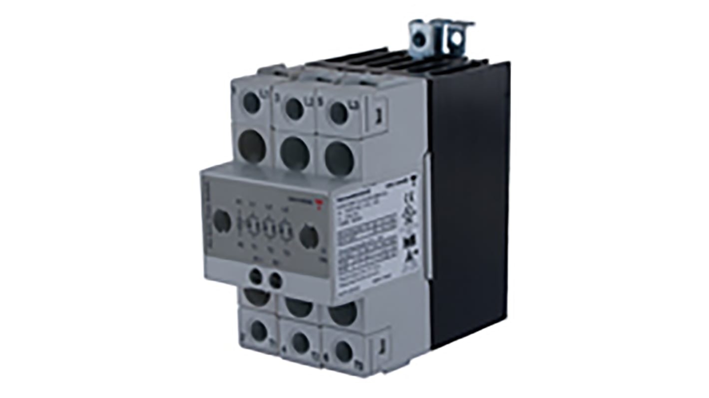 Carlo Gavazzi RGC2 Series Solid State Relay, 32 A Load, DIN Rail Mount, 660 V ac Load, 270 V ac, 190 V dc Control