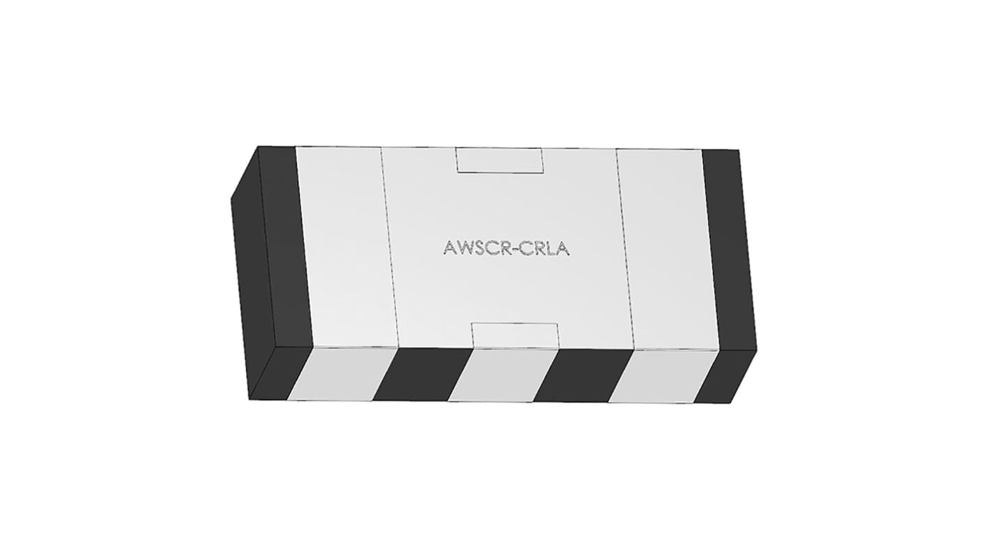 AWSCR-4.00CRLA-C39-T3, Ceramic Resonator, 4MHz 39pF, 3-Pin, 4.5 x 2 x 1.2mm