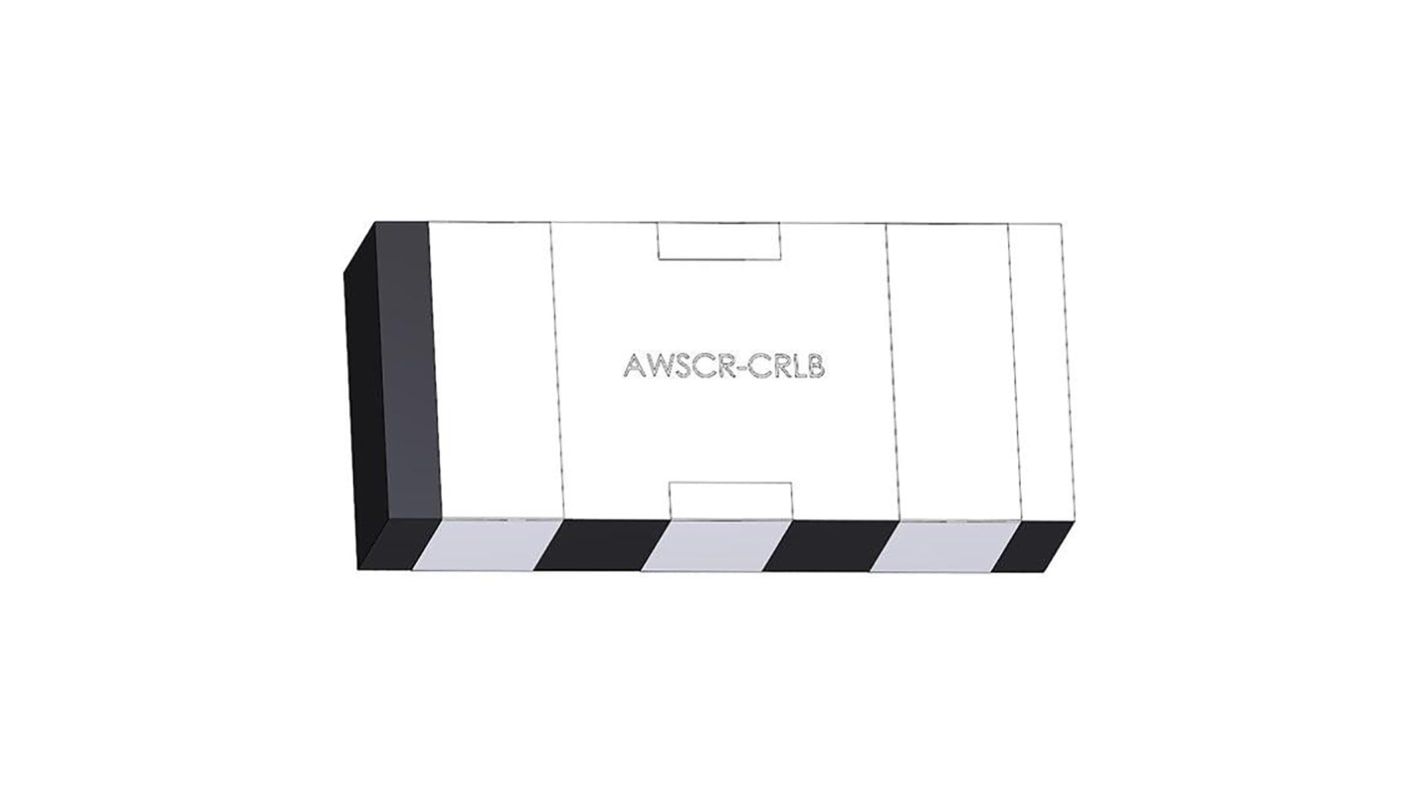 AWSCR-4.19CRLB-C15-T3, Ceramic Resonator, 4.19MHz 15pF, 3-Pin, 4.5 x 2 x 1.2mm