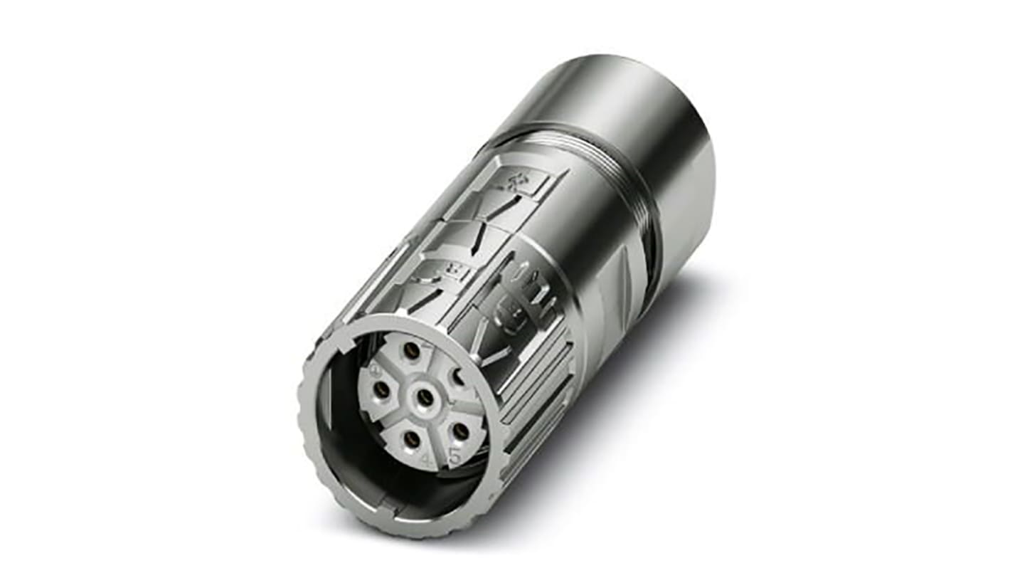 Phoenix Contact Circular Connector, 6 Contacts, Cable Mount, M23 Connector, Socket, Female, IP66, IP68, IP69K, M23 PRO