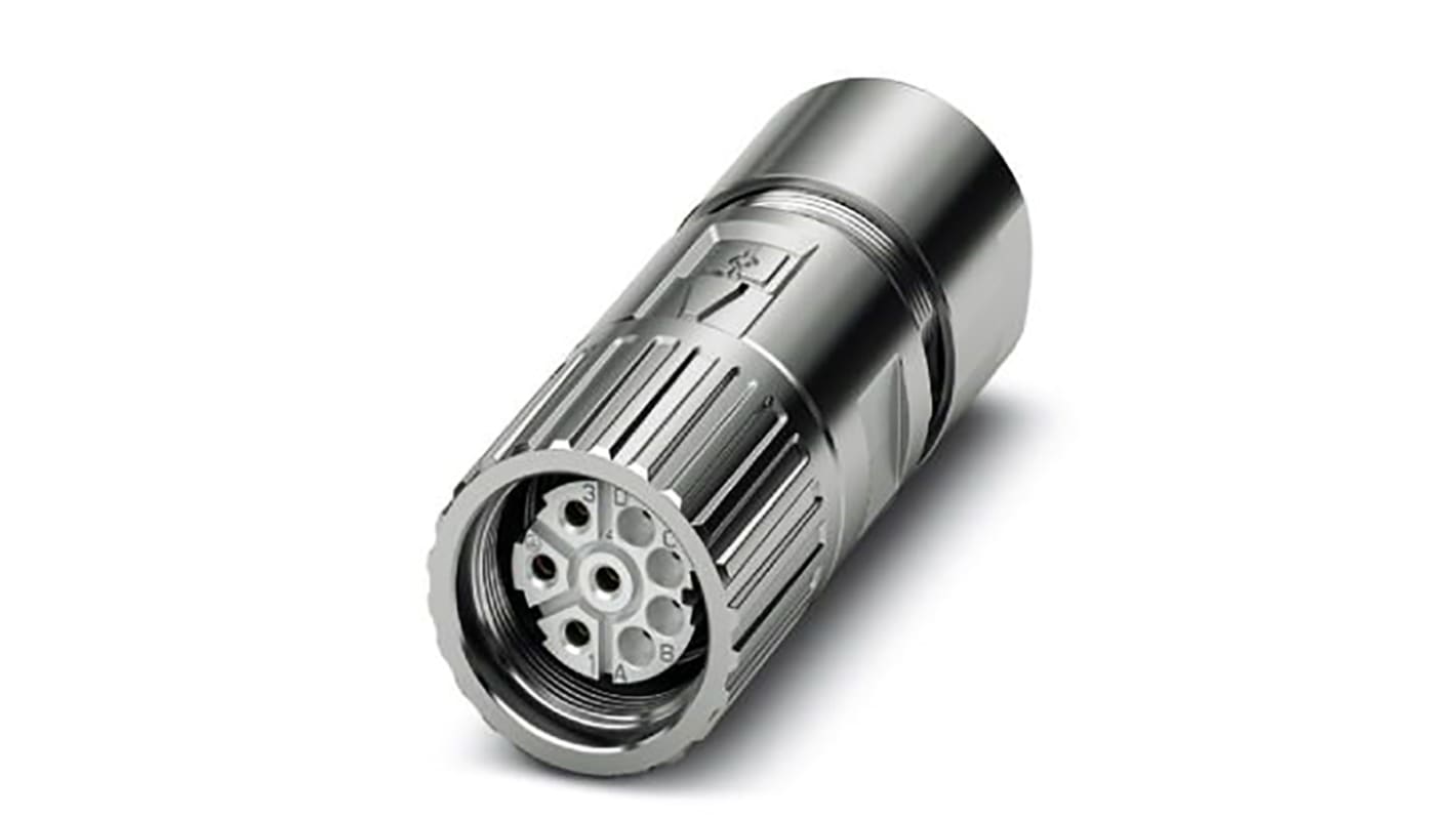 Phoenix Contact Circular Connector, 8 Contacts, Cable Mount, M23 Connector, Socket, Female, IP66, IP68, IP69K, M23 PRO