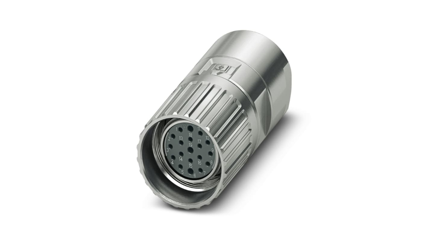 Phoenix Contact Circular Connector, 19 Contacts, Cable Mount, M23 Connector, Socket, Female, IP66, IP68, M23 PRO Series