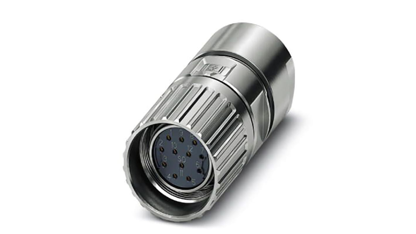 Phoenix Contact Circular Connector, 12 Contacts, Cable Mount, M23 Connector, Socket, Female, IP66, IP68, M23 PRO Series