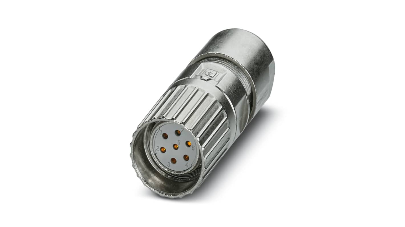 1629228 | Phoenix Contact Circular Connector, 7 Contacts, Cable Mount ...