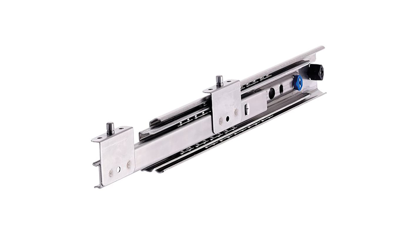 Accuride Self Closing Stainless Steel Drawer Runner, 700mm Closed Length, 120kg Load