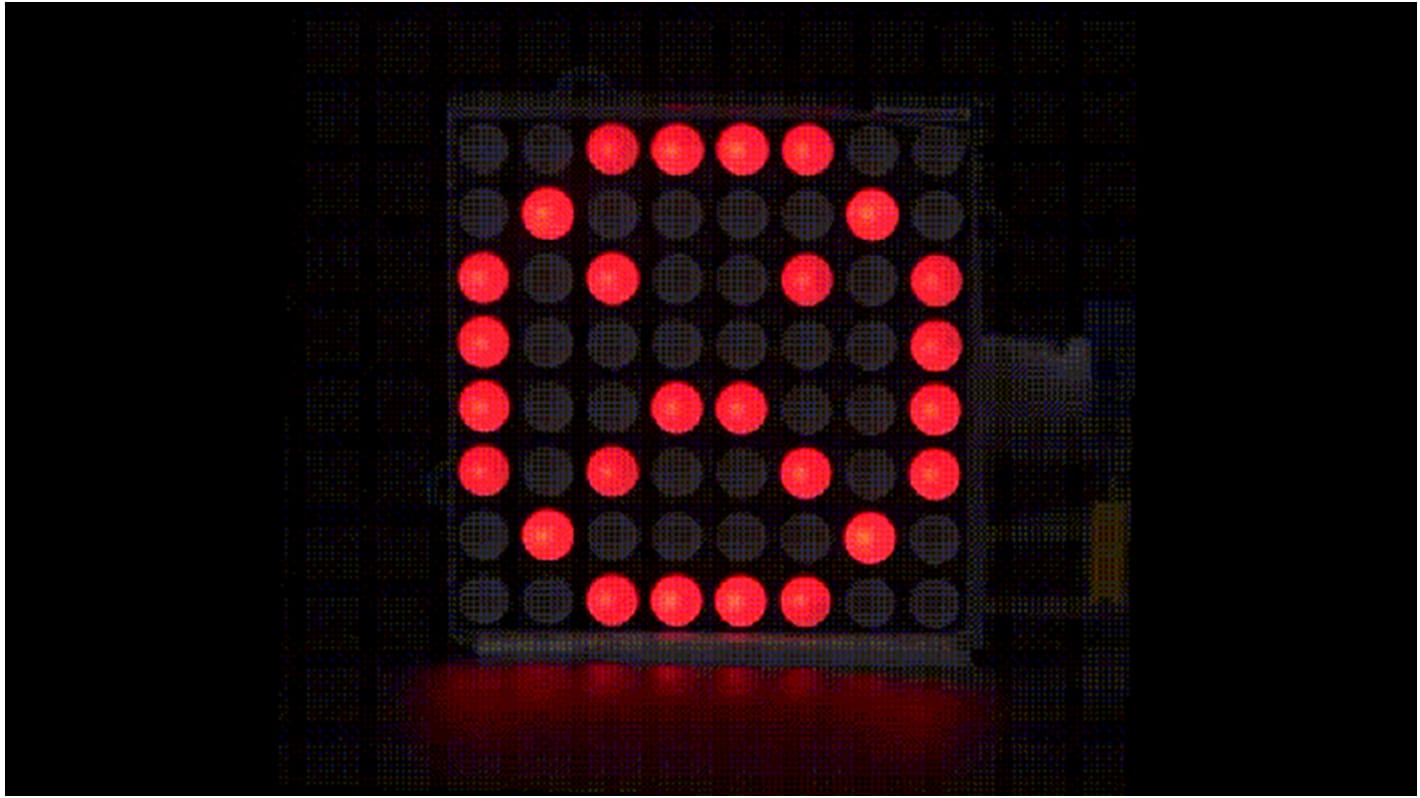 Seeed Studio Entwicklungstool LED, Grove - Red LED Matrix