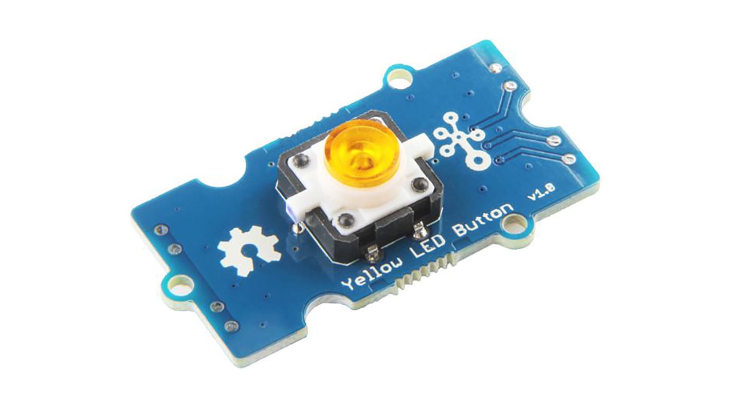 Vývojový nástroj pro HMI, Grove - Yellow LED Button