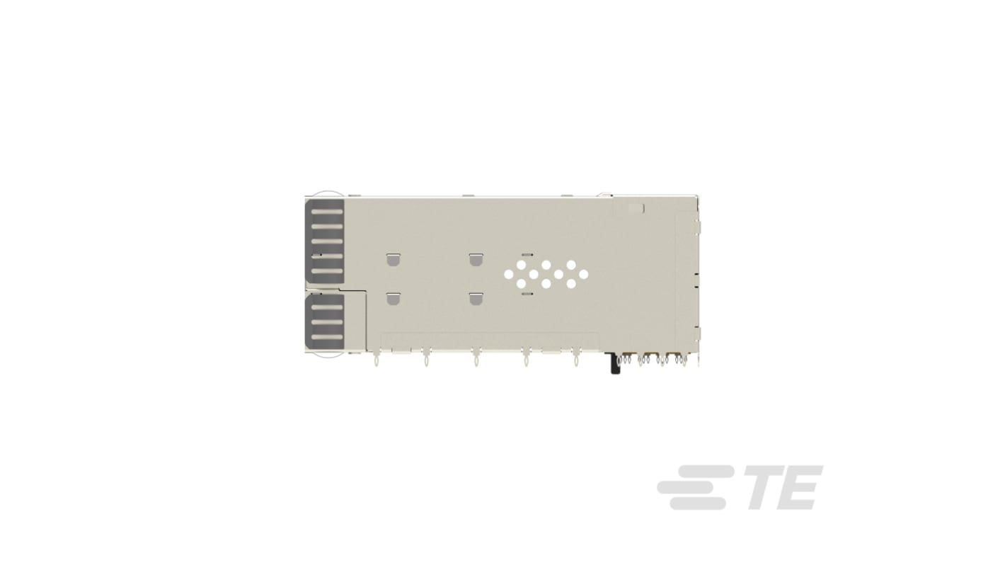 TE Connectivity SFP56 Connector & Cage Female 16-Port 20-Position, 2340033-5