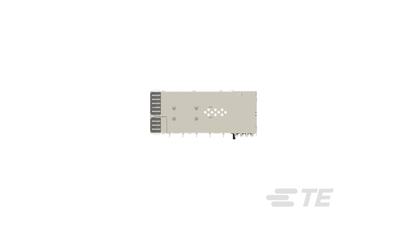 TE Connectivity SFP56 Connector & Cage Female 24-Port 20-Position, 2349201-5