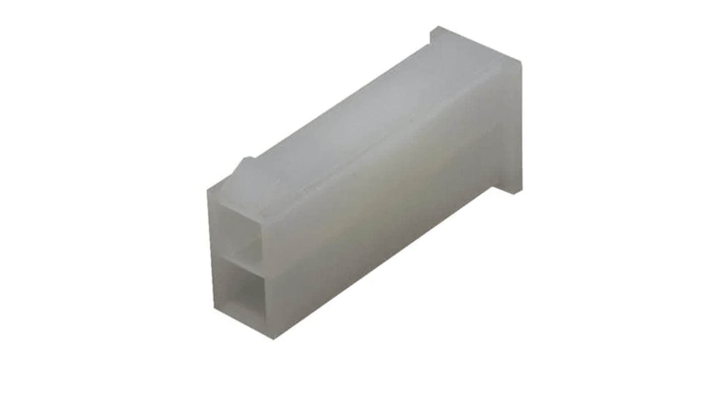 Molex, Mini-Fit Male Crimp Connector Housing, 4.2mm Pitch, 2 Way, 2 Row