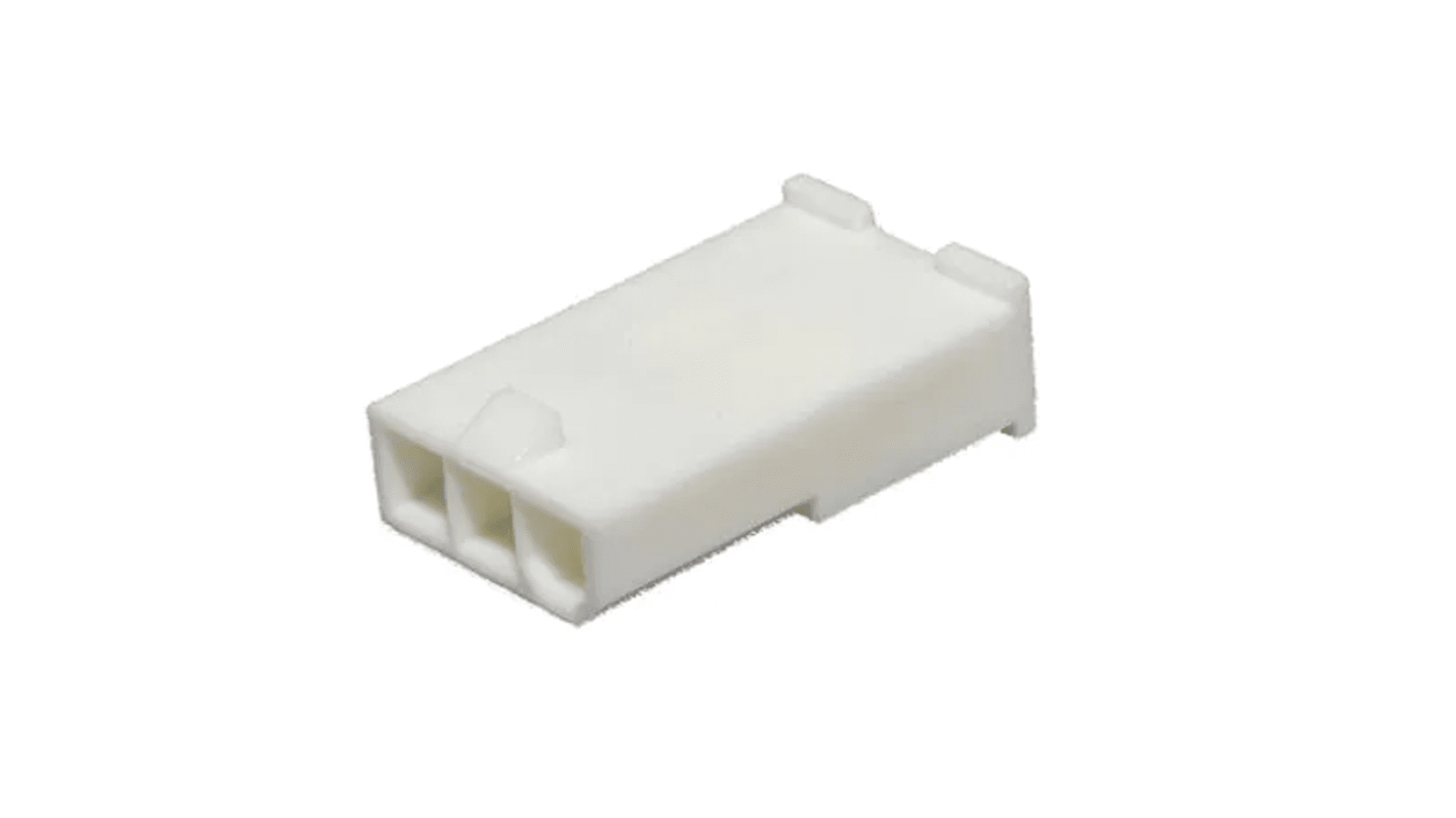 Carcasa de conector de crimpado Molex 39-01-4037, Serie Mini-Fit, paso: 4.2mm, 3 contactos, 2 filas, Macho, Montaje de