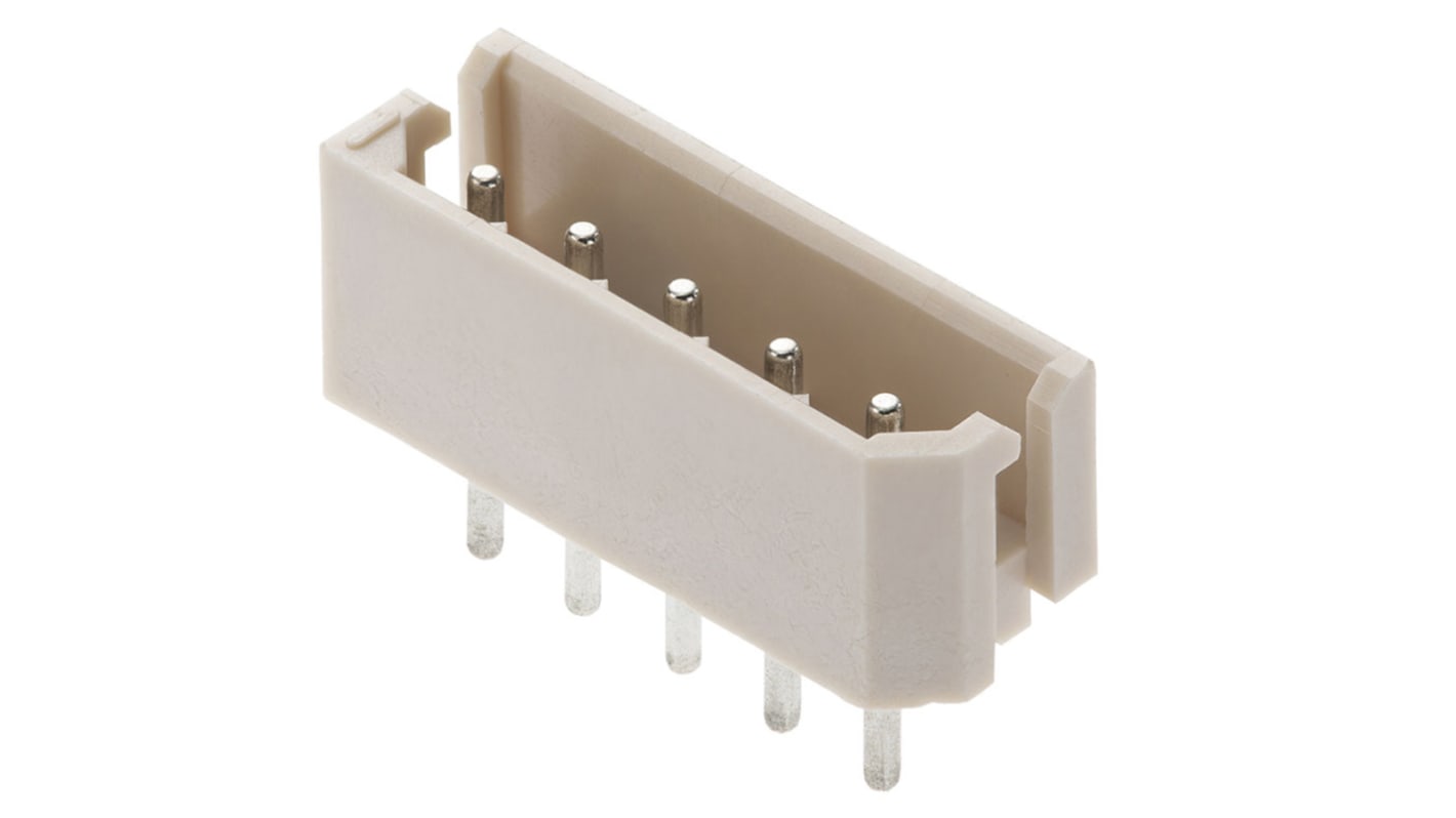 Molex SPOX Series Straight Through Hole PCB Header, 2 Contact(s), 2.5mm Pitch, 1 Row(s), Shrouded