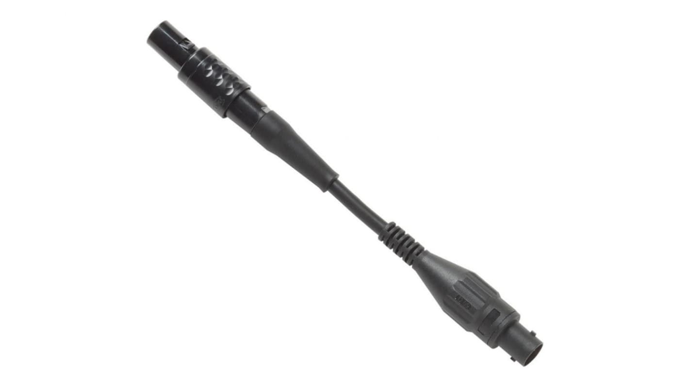 Cable hembra, macho-BNC Fluke para usar con Ventana de medición eléctrica PQ400