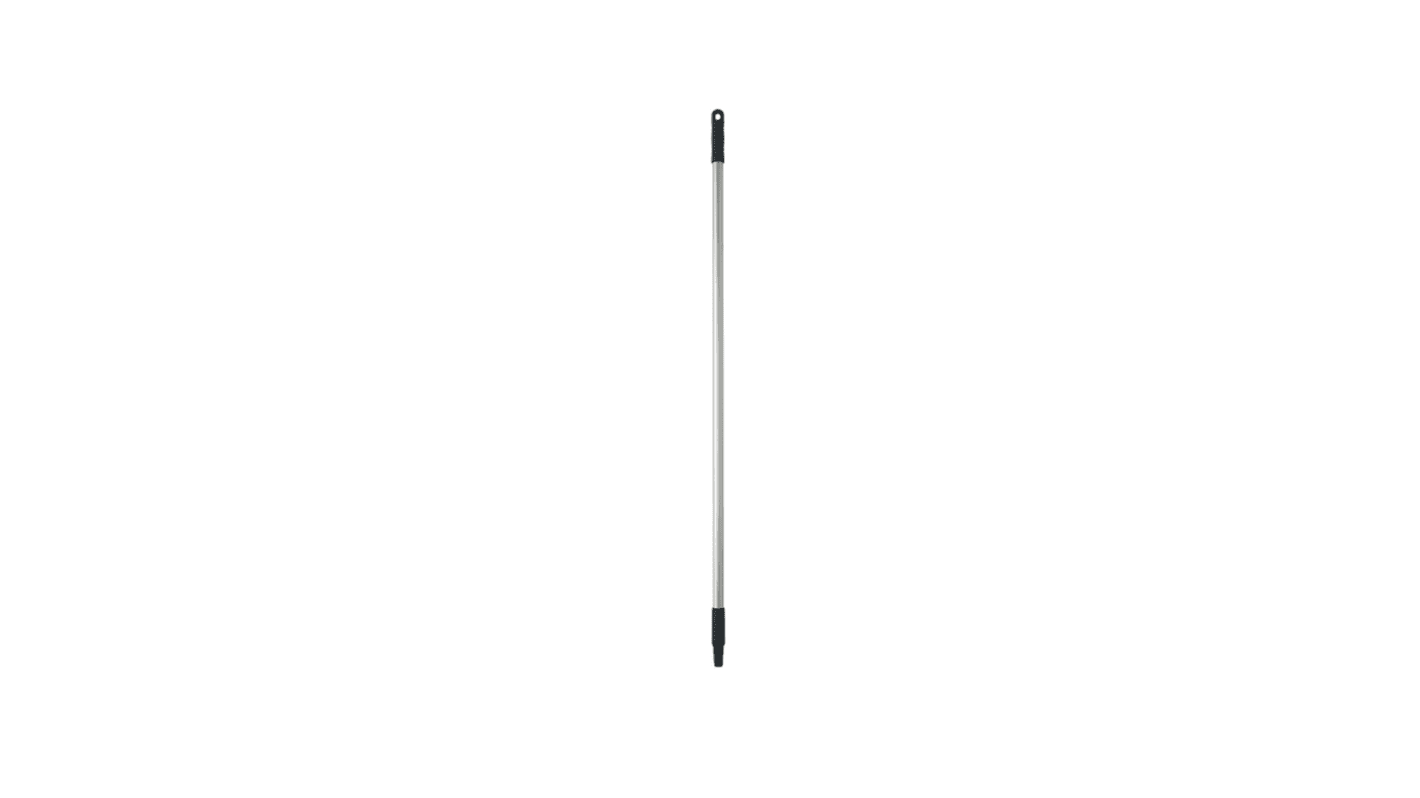 Vikan Black Anodised Aluminium, Polypropylene Mop Handle, 1.26m