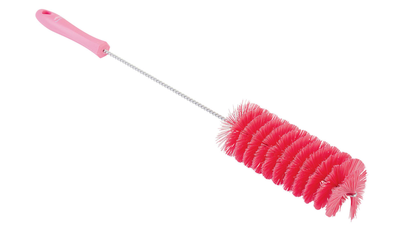 53701 Vikan Pink Bottle Brush, 510mm x 60mm RS