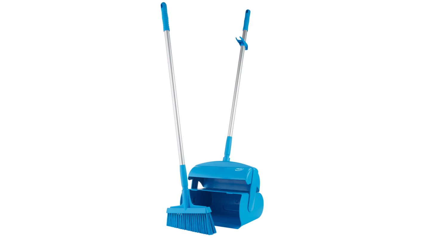 Pelle et brosse avec brosse PET Bleu Vikan