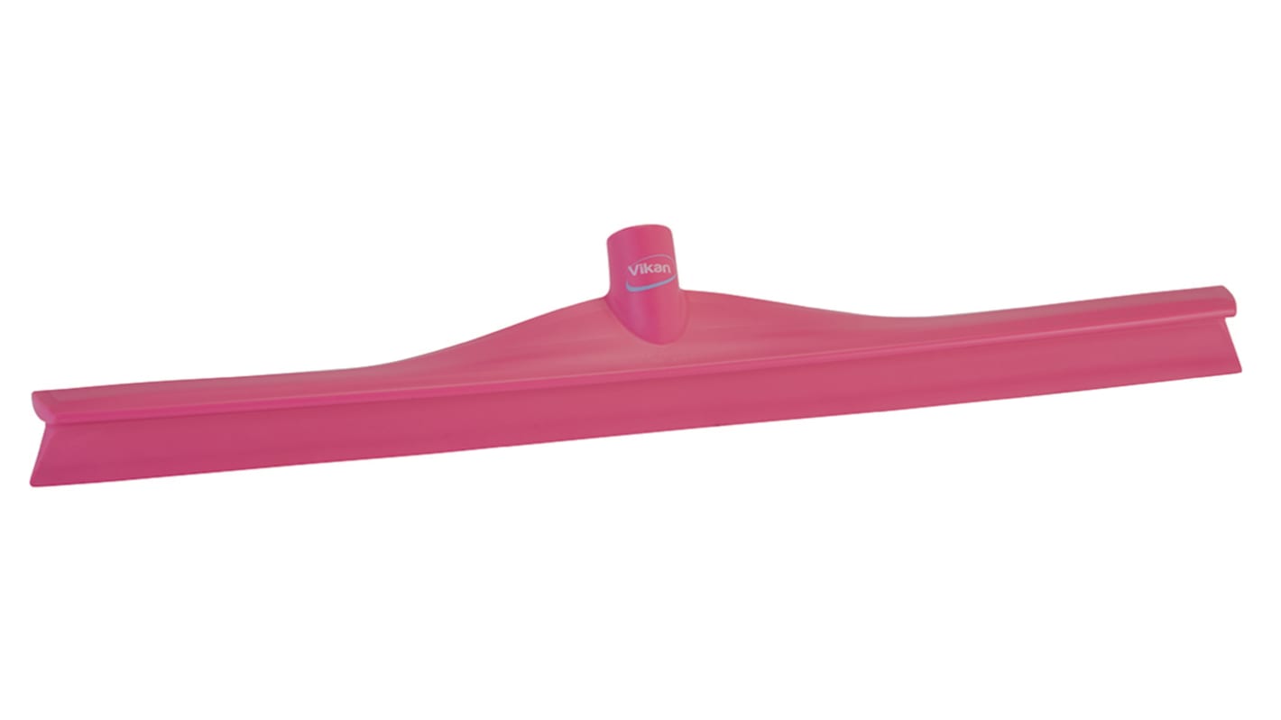 Vikan Pink Squeegee, 95mm x 80mm x 600mm, for Industrial Cleaning