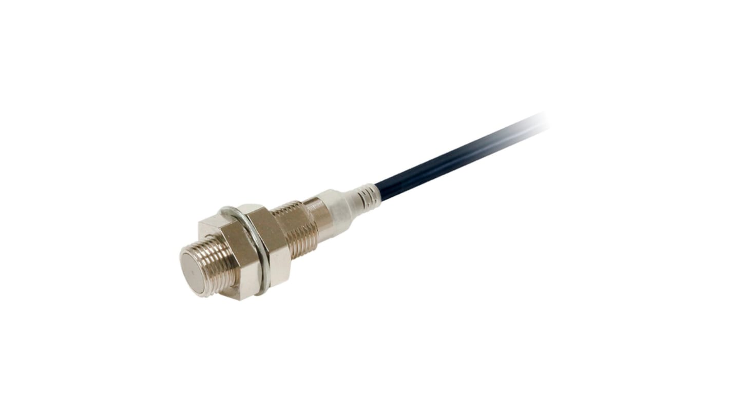 Omron E2E-NEXT Series Inductive Barrel-Style Proximity Sensor, M12 x 1, 4 mm Detection, PNP Output, 10 → 30 V