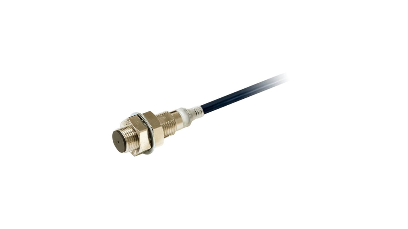 Omron E2E-NEXT Series Inductive Barrel-Style Proximity Sensor, M12 x 1, 6 mm Detection, PNP Output, 10 → 30 V