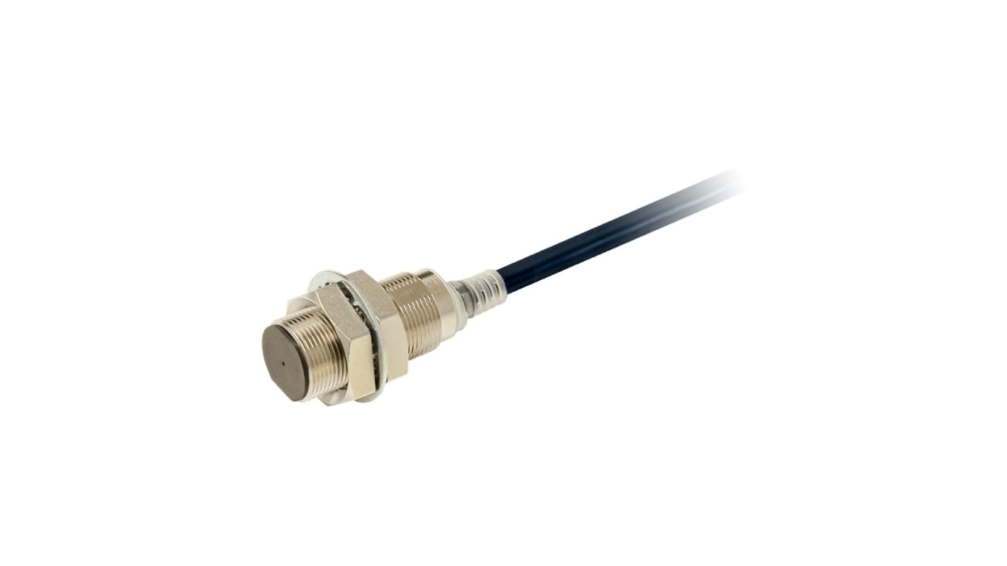 Omron E2E-NEXT Series Inductive Barrel-Style Proximity Sensor, M18 x 1, 12 mm Detection, PNP Output, 10 → 30 V