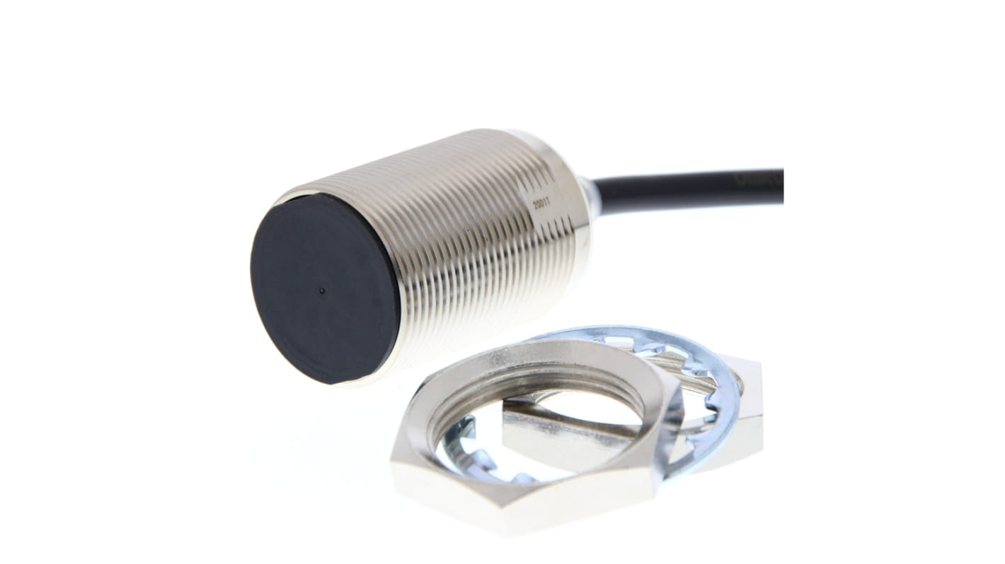 Sensor de proximidad Omron, M30 x 1.5, alcance 22 mm, salida NPN, interfaz IO-Link, 10→ 30 V CC, IP67, IP67G,