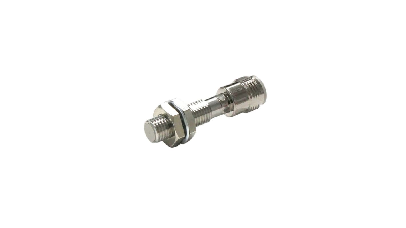 Omron E2E-NEXT Series Inductive Barrel-Style Proximity Sensor, M8 x 1, 2 mm Detection, NPN Output, 10 → 30 V dc,