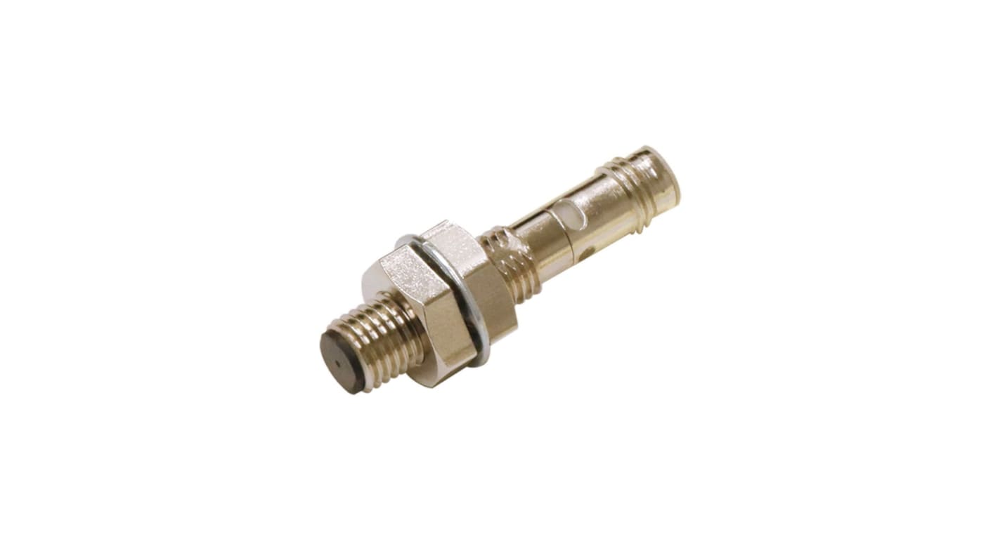 Omron E2E-NEXT Series Inductive Barrel-Style Proximity Sensor, M8 x 1, 3 mm Detection, PNP Output, 10 → 30 V dc,