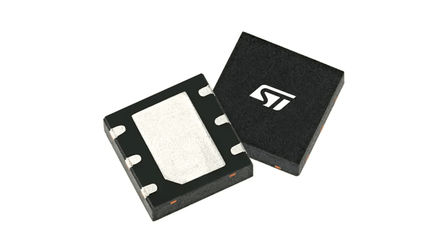 STMicroelectronics Spannungsregler 2A, 1 Niedrige Abfallspannung DFN, 6-Pin, Einstellbar