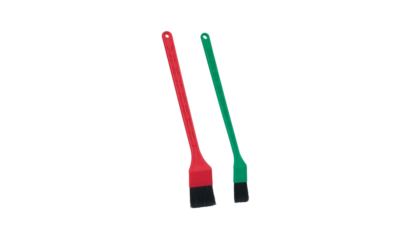 Cepillo Limpiador Vikan 556452 Verde, Rojo, 40mm Juego de cepillos para limpieza en detalle, Polietileno para