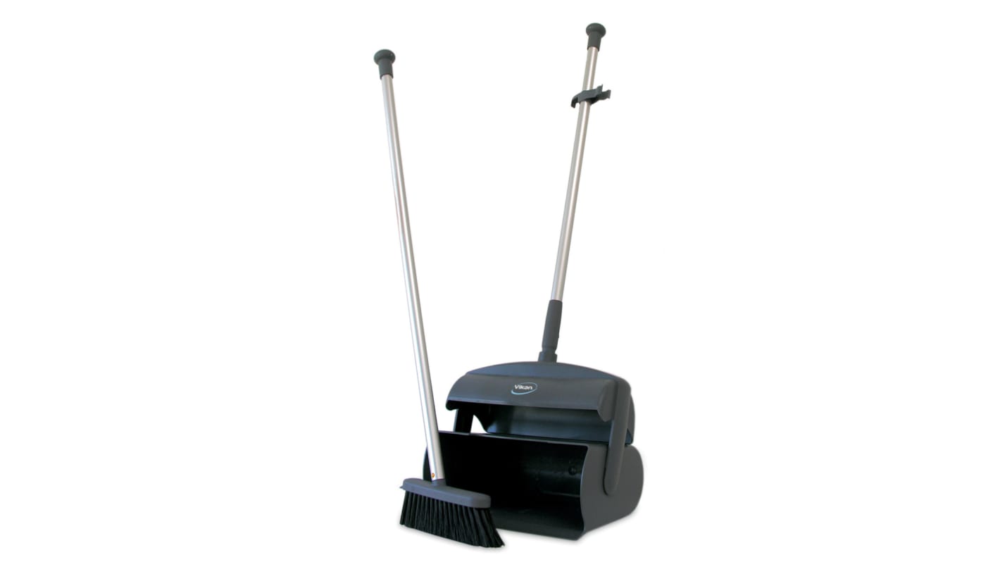 559618 Vikan Grey Dustpan & Brush RS
