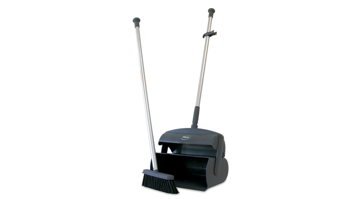 Vikan Grey Dustpan & Brush