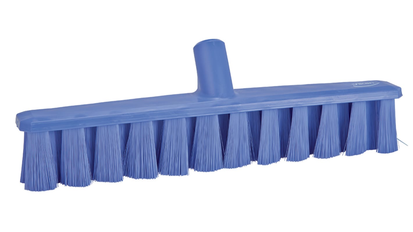 Vikan Broom, Purple With PET Bristles