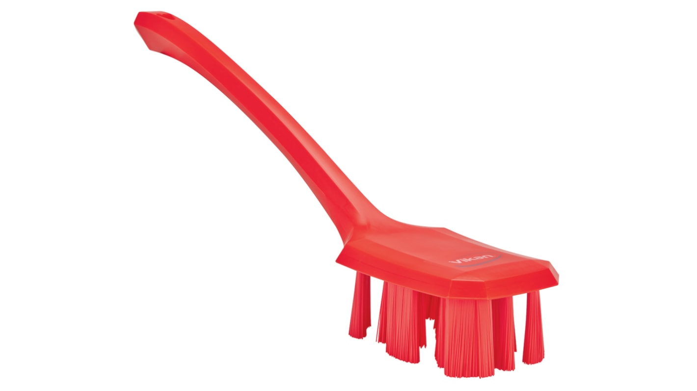 Cepillo limpiador Vikan 41964 Rojo, 37mm Cepillo de mano, PET para Limpieza industrial