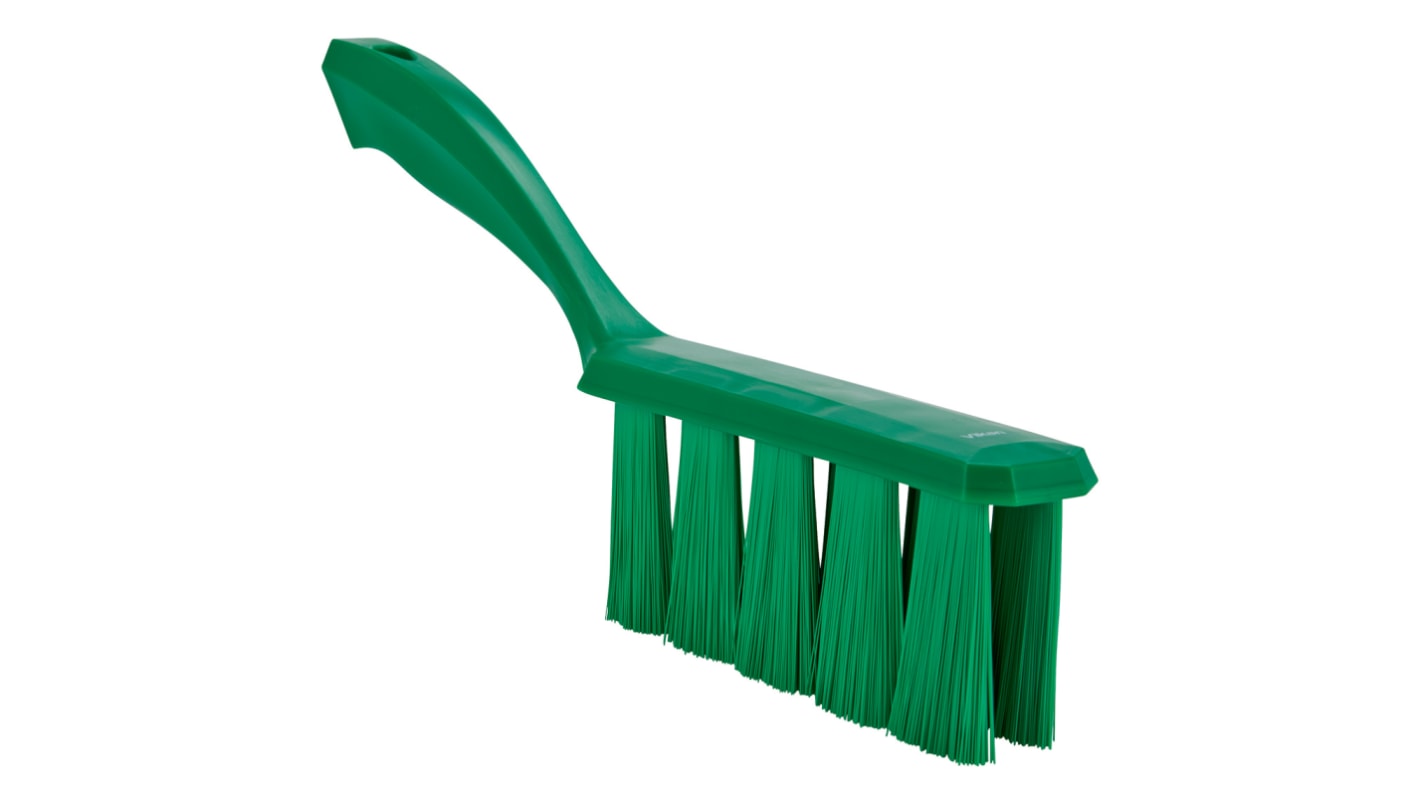 Vikan Green Hand Brush, PET bristle material