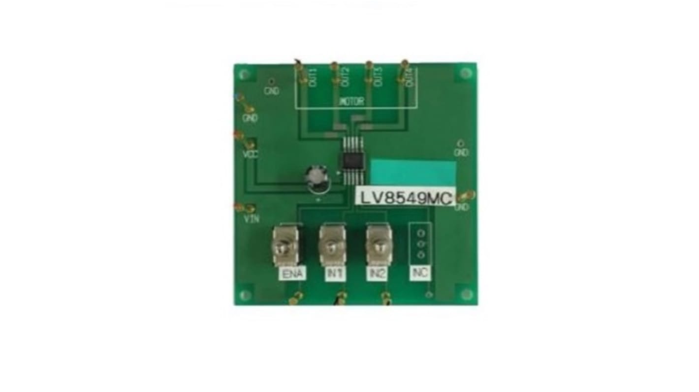 ON Semiconductor 2-Channel Full Bridge Driver IC Evaluation Board PWM Controller for LV8549MC-AH