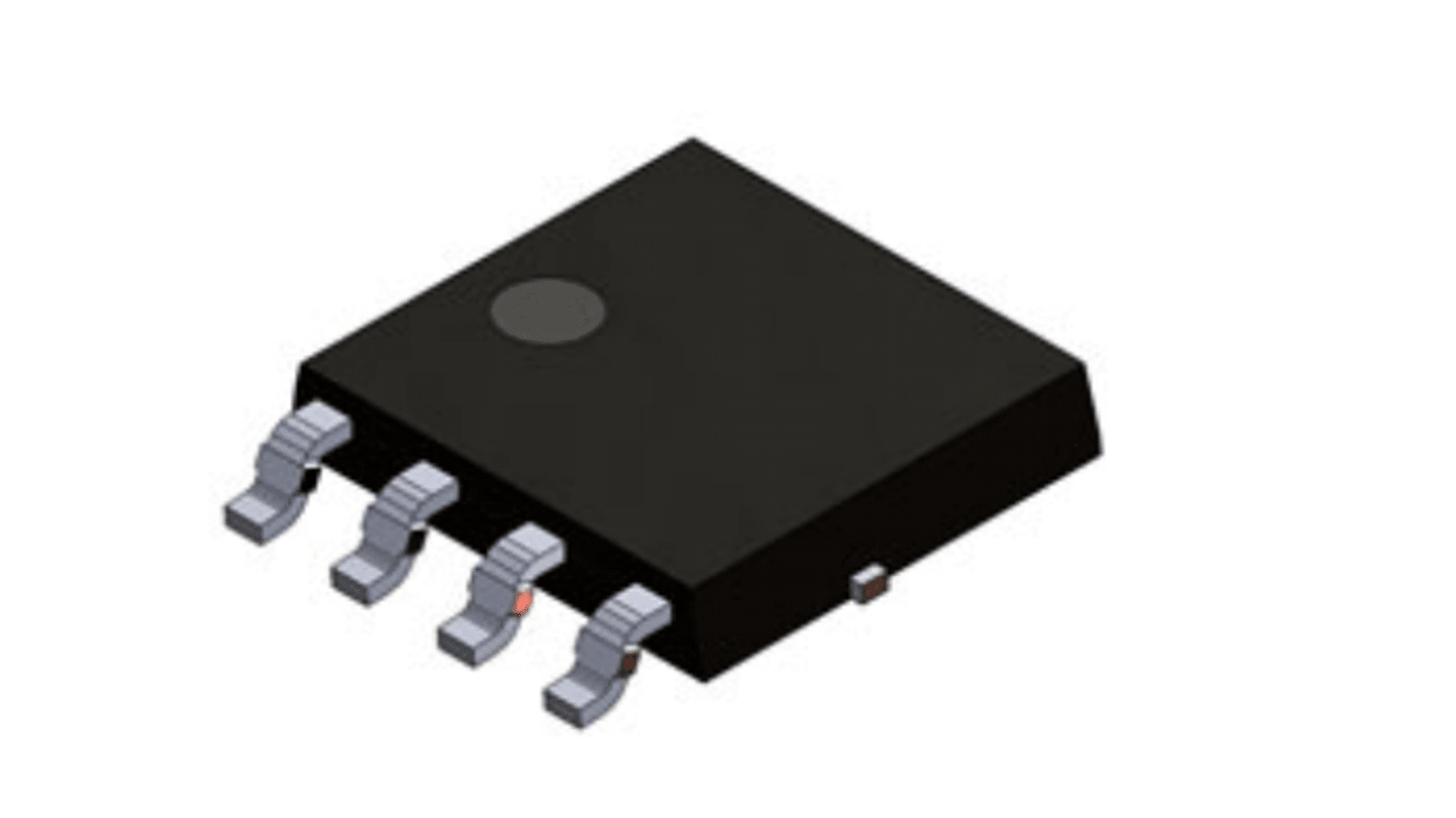 onsemi Nチャンネル MOSFET60 V 250 A 表面実装 パッケージLFPAK8 8 ピン