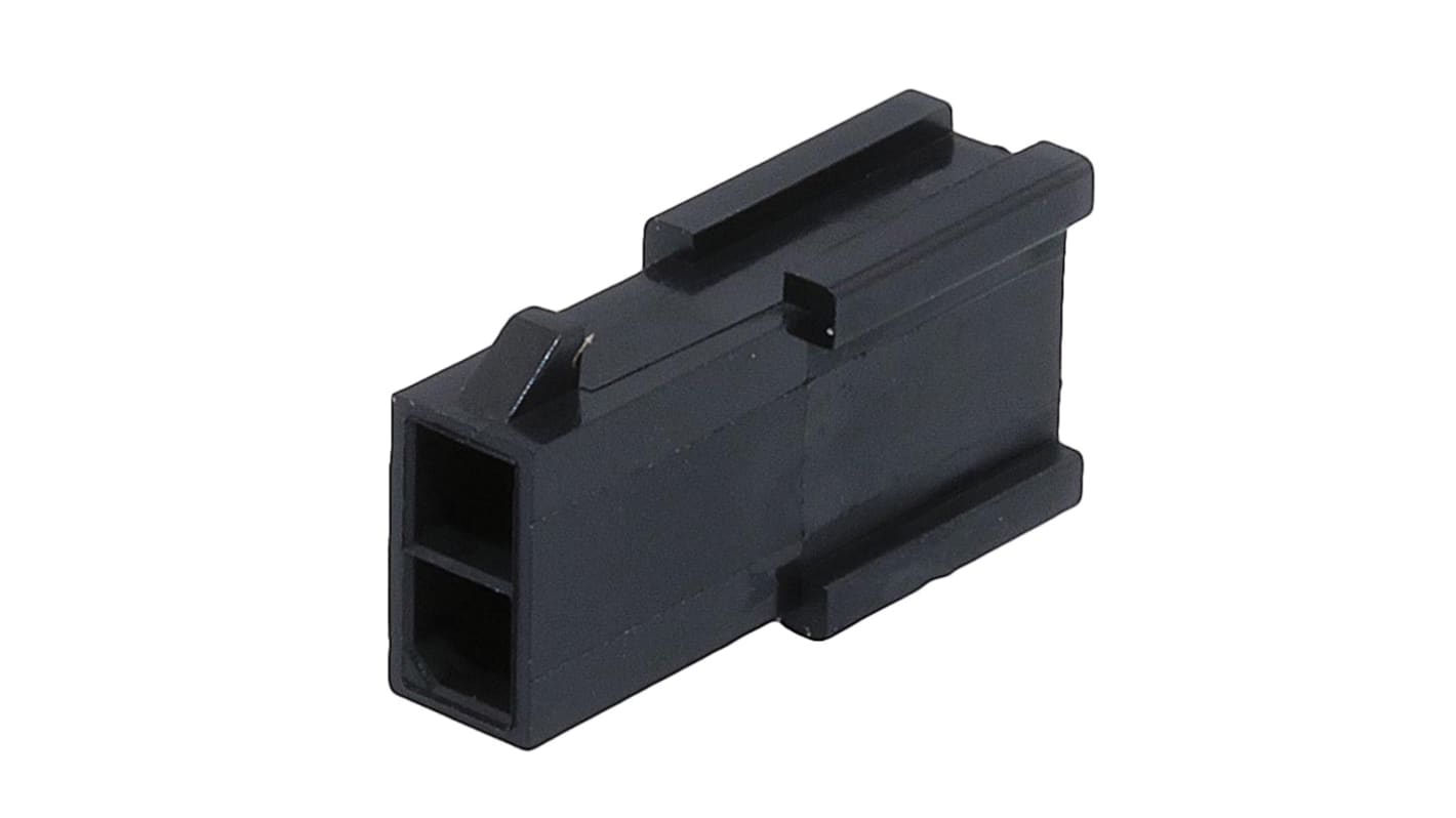 Molex Micro-Fit Crimpsteckverbinder-Gehäuse Stecker 3mm, 2-polig / 2-reihig, Kabelmontage für 43031 Micro-Fit 3.0