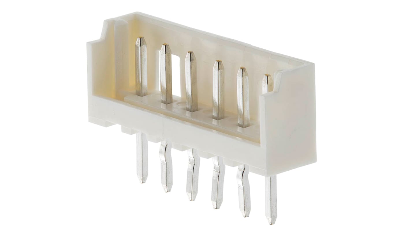 Molex PicoBlade Series Straight Surface Mount PCB Header, 2 Contact(s), 1.25mm Pitch, 1 Row(s), Shrouded