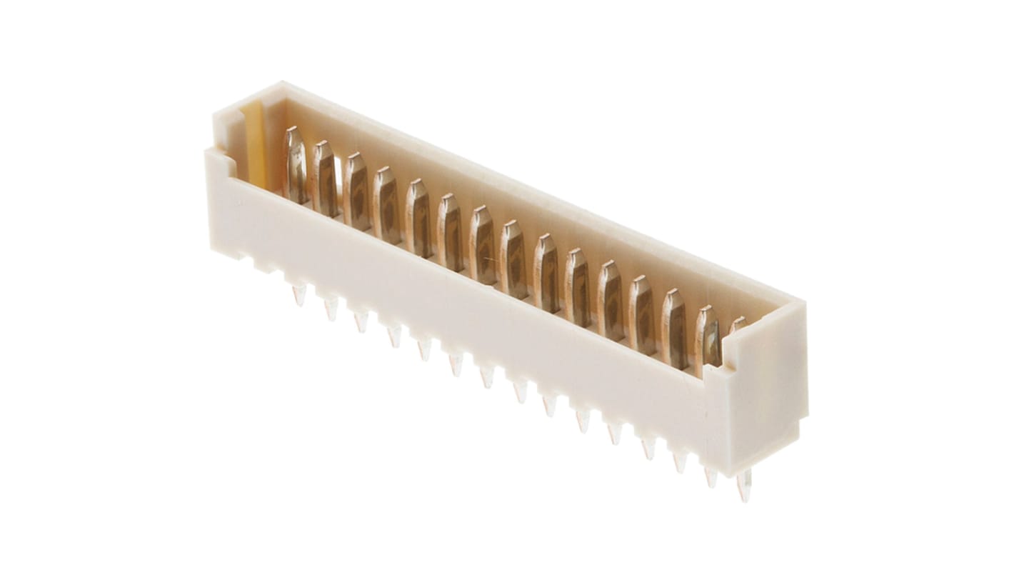 Conector macho para PCB Molex serie PicoBlade de 8 vías, 1 fila, paso 1.25mm, para soldar, Montaje en orificio pasante