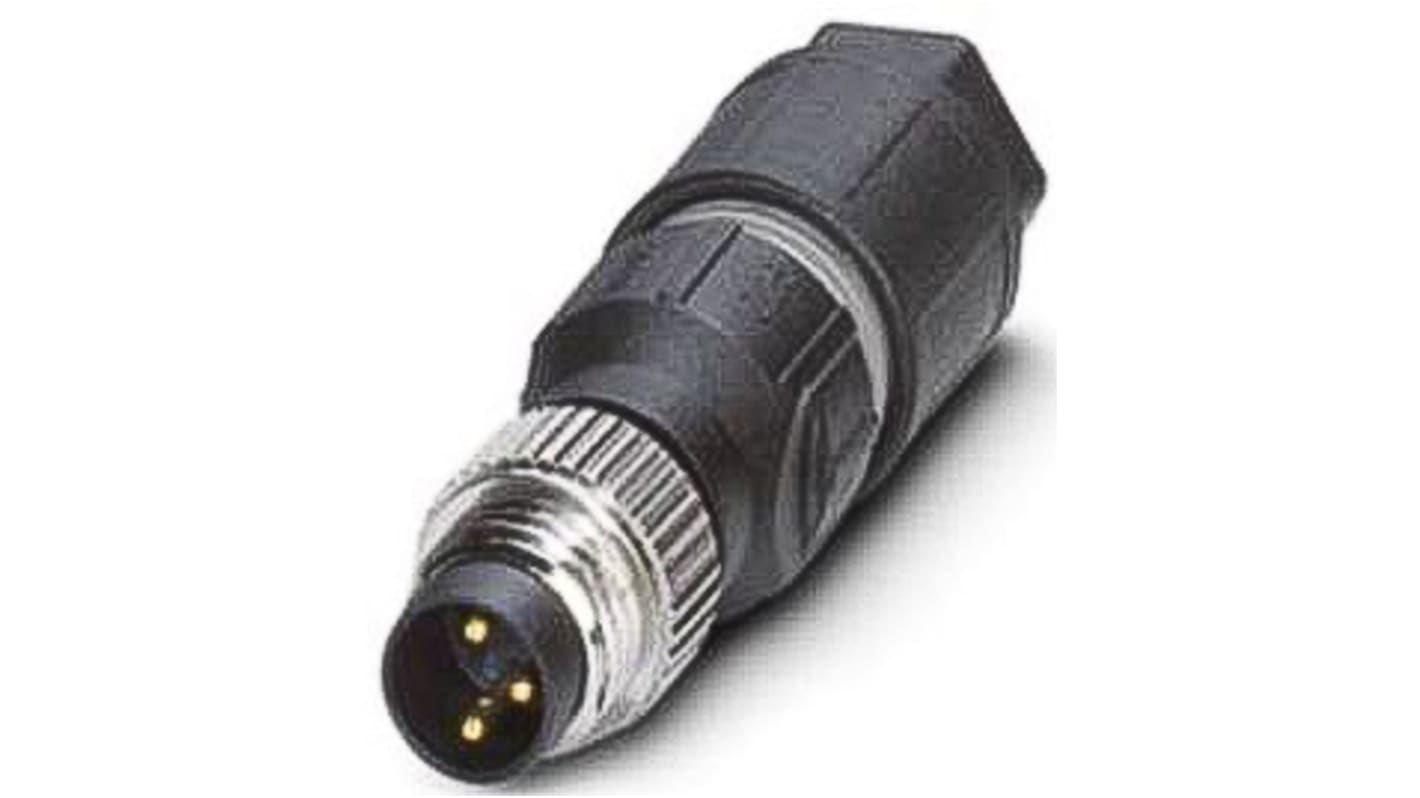 Conector circular Murrelektronik Limited macho serie 7000 de 3 vías macho, montaje aéreo, IP65, IP67