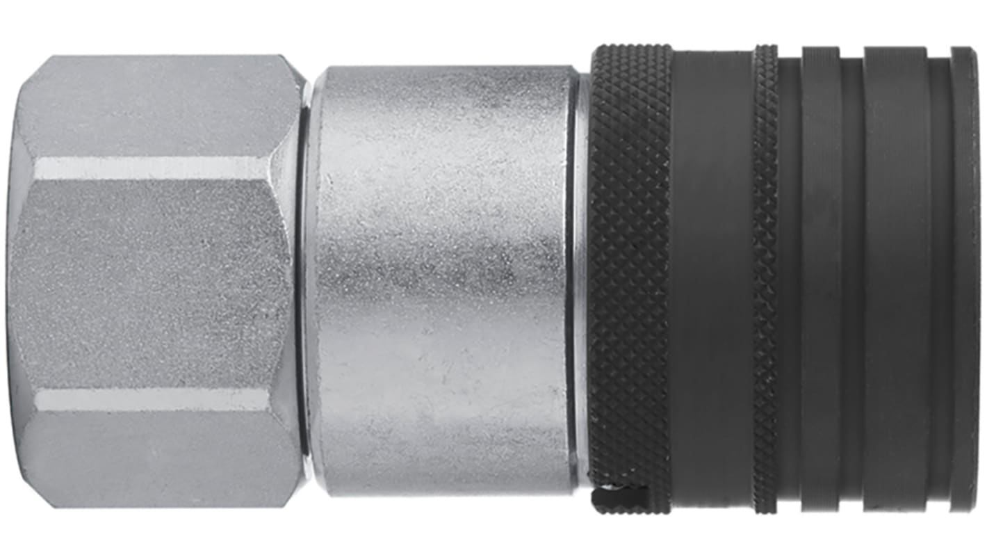 CEJN 565 Hydraulik-Schnellkupplung für ISO-Norm 16028, Buchse Stahl, 3/4Zoll