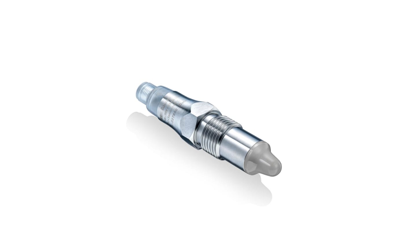 Interruptor de nivel Baumer serie LBFS de Acero inoxidable, montaje inferior, lateral, Top, salida PNP