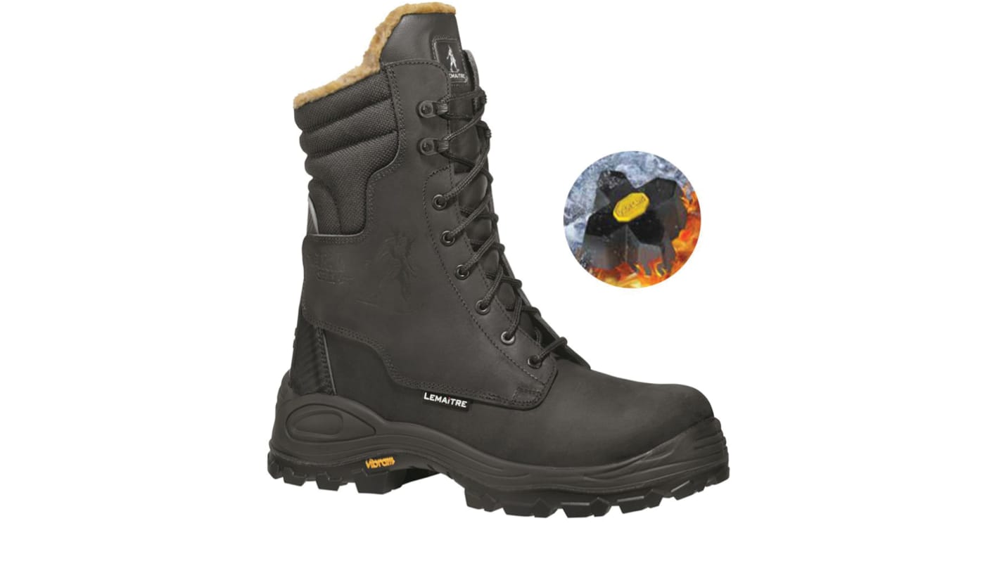 Botas de seguridad LEMAITRE SECURITE, serie TUNDRA de color Marrón, talla 44, SBP SRC