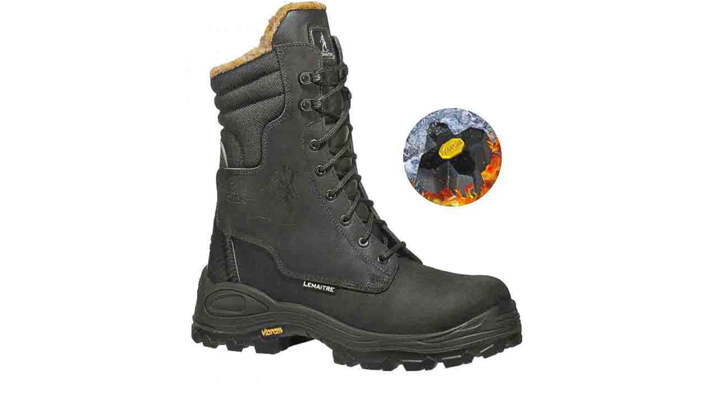 Botas de seguridad LEMAITRE SECURITE, serie TUNDRA de color Marrón, talla 45, SBP SRC