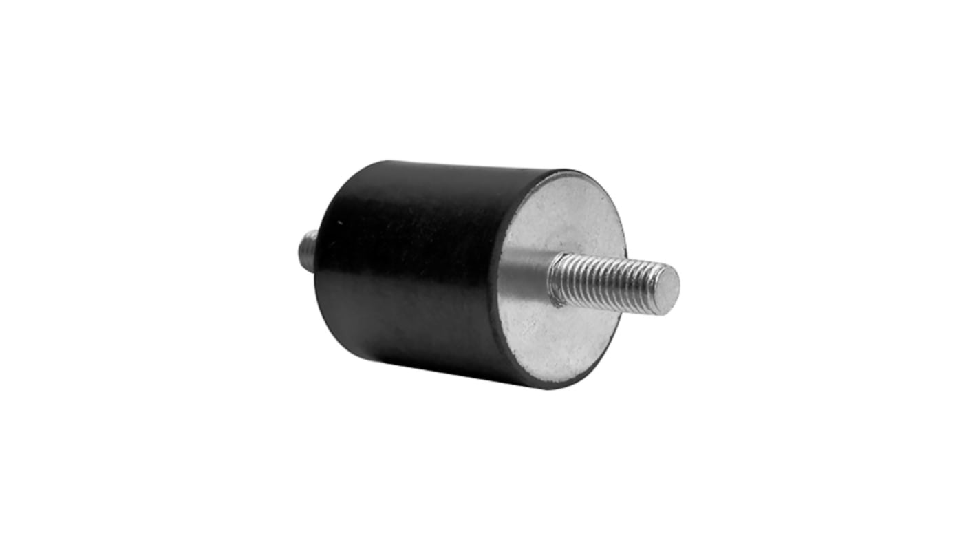 RS PRO M3 Anti Vibration Mount, Male to Male Bobbin with 4.4kg